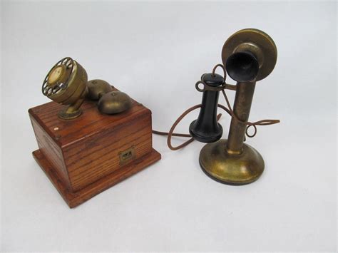 Antique Western Electric 1915 Candlestick Phone w/ Converted 